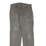 CARHARTT Mens Cotton Blend Trousers Regular Straight W35 L34 Workwear Durable