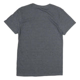 RUSSELL ATHLETIC Mens Grey Churchill Physical Education Graphic T-Shirt S Crew
