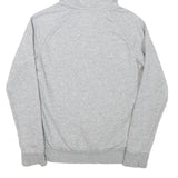 ADIDAS Girls Grey Hoodie XS Cotton Blend Casual Sweatshirt