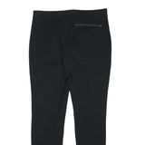 DKNY Womens Polyester Blend Slim Black & White Trousers W32 L31 Stylish Side