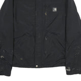 CARHARTT Mens Black S Nylon Jacket Zip Coat Casual Workwear S