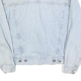 LEE COOPER Mens Blue Denim Button Jacket L Cotton Classic Casual Lightweight