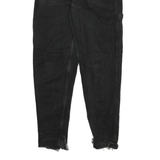 KARL KANI Womens Jeans Black Relaxed Straight Denim Medium W31 L30 Original