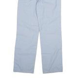 CARHARTT Mens Regular Fit Cotton Blend Light Blue Trousers W30 L31 Zip Pocket