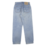 LEVI'S 615 02 Womens Regular Fit Straight Cotton Denim Light Wash Jeans W29 L27