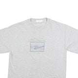 SAN FRANCISCO Womens Grey L Graphic T-Shirt Short Sleeve Crew Neck Cotton Blend