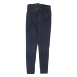 LEVI'S Womens Jeans Blue Slim Skinny Denim Medium W24 L27 Zip Closure Stylish