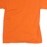 MV SPORT Mens Orange Boise State Broncos Graphic T-Shirt M Short Sleeve Crew