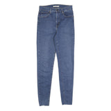 LEVI'S Mens Slim Blue Denim Jeans W28 L32 Zip Closure Classic Fit