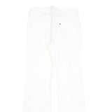 TOMMY HILFIGER Girls Regular Fit Straight White Denim Jeans W25 L28 Classic
