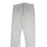 LEVI'S Mens Cotton White Slim Skinny Trousers W29 L32 Comfortable Casual Zip