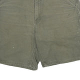 CARHARTT Mens Shorts Green Casual Cotton M W32 Pocket Detail Workwear