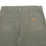 CARHARTT Mens Shorts Green Casual Cotton M W32 Pocket Detail Workwear