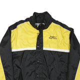 NORTH END Mens Yellow & Black Window Cleaning Workwear Nylon Zip Jacket XL