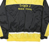 NORTH END Mens Yellow & Black Window Cleaning Workwear Nylon Zip Jacket XL