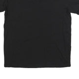 ARMANI EXCHANGE Womens Black Logo Graphic T-Shirt L Short Sleeve V-Neck Stylish