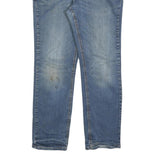 LEVI'S Mens 541 Relaxed Blue Denim Raw W32 L30 Cotton Blend Zip Jeans Casual Fit