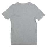 PUMA Mens Grey Classic Logo Print T-Shirt S Short Sleeve Crew Neck