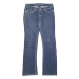BLUE ASPHALT Womens Jeans Blue Regular Bootcut Denim Medium W32 L32 Contrast