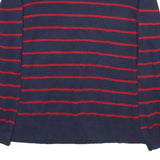 NAUTICA Womens Navy Blue & Red Anchor Patterned Jumper Crew Neck Basic Knit XL