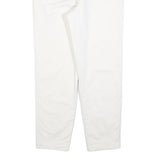 Womens White Regular Fit Straight Leg Denim Cotton Blend Jeans W28 L30 Casual