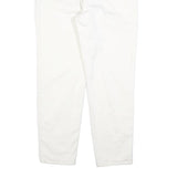 Womens White Regular Fit Straight Leg Denim Cotton Blend Jeans W28 L30 Casual