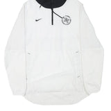NIKE Mens White & Black El Toro Cross Country Track Jacket M Polyester Blend Zip
