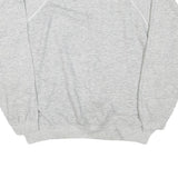 Mens Grey Chinese Qi-Gong Research Association Sweatshirt Crew Neck M Cotton