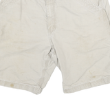 CARHARTT Mens Shorts Beige Casual Cotton Blend L W32 Utility Workwear