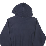 CHAMPION Mens Navy Blue Hoodie S Classic Pullover Cotton Blend Sweatshirt