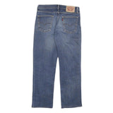 LEVI'S 514 Slim Mens Jeans Blue Denim Slim Straight Denim Medium W30 L27 Classic