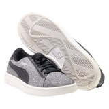 PUMA Sneaker Trainers Silver Synthetic Womens UK 5