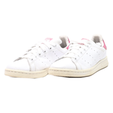 ADIDAS Stan Smith Sneaker Trainers White Leather Girls UK 5.5