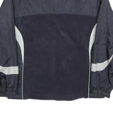 TCM Mens Navy Blue Orange Sports Zip Up Lightweight Polyester Jacket L