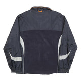 TCM Mens Navy Blue Orange Sports Zip Up Lightweight Polyester Jacket L