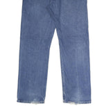 WRANGLER Mens Blue Regular Fit Straight Denim Medium Wash Jeans W36 L32 Classic