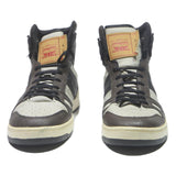 LEVI'S High Top Mens Footwear Black & Cream Synthetic UK 9 Stylish Comfort