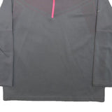 NIKE Mens Grey & Pink Golf 1/4 Zip XL Sweatshirt Sport Pullover Lightweight