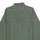 LEVI'S Mens Green Cotton Blend Shirt XS Casual Button Pocket Long Sleeve