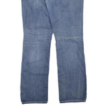 EXPRESS JEANS Womens Blue Regular Straight Denim Medium W32 L32 Classic Cotton