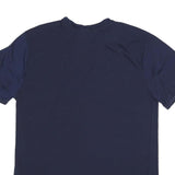 ADIDAS Mens Blue T-Shirt XL Short Sleeve Crew Neck Logo Graphic Casual