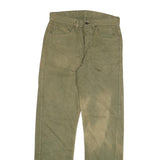 LEVI'S 501 Mens Jeans Green Regular Straight Denim Medium W28 L30 Classic Button