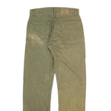 LEVI'S 501 Mens Jeans Green Regular Straight Denim Medium W28 L30 Classic Button