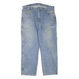 DICKIES Mens Jeans Blue Regular Straight Denim Medium W38 L30 Workwear