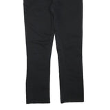 LEVI'S Womens Slim Black Denim Slim Fit Jeans W29 L27 Classic Cotton Blend Zip