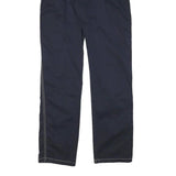 JECKERSON Mens Cotton Blend Navy Slim Straight Trousers W32 L32 Stylish Casual