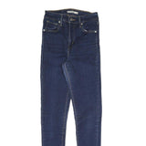 LEVI'S Womens Slim Fit Skinny Denim Jeans Blue Cotton Blend W26 L30