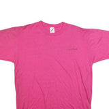 JERZEES Mens Pink XL Graphic T-Shirt Short Sleeve Crew Neck Family Reunion