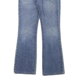 LEVI'S Womens Jeans Blue Regular Flared Denim Medium W25 L26 Classic Cotton