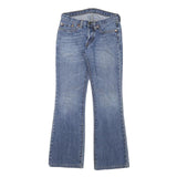 LEVI'S Womens Jeans Blue Regular Flared Denim Medium W25 L26 Classic Cotton